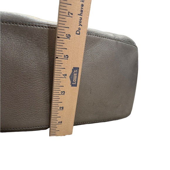 Cole Haan leather convertible handbag. Gray pebbled leather. Gorgeous! - Picture 10 of 10